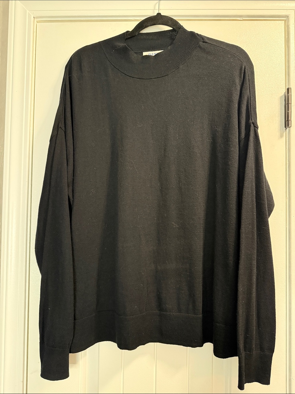 Old Navy Black Turtleneck-Style Sweater